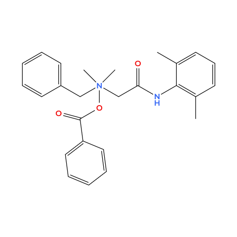 Denatonium benzoate structure 2D